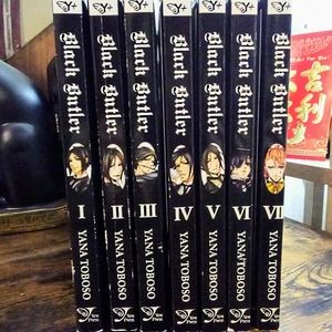 Black Butler manga set (first 7 volumes)